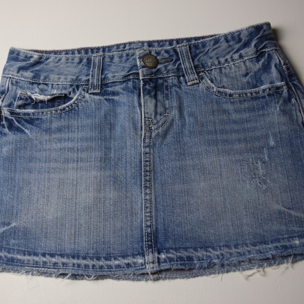 American Eagle  Mini Blue Jean Mini Skirt